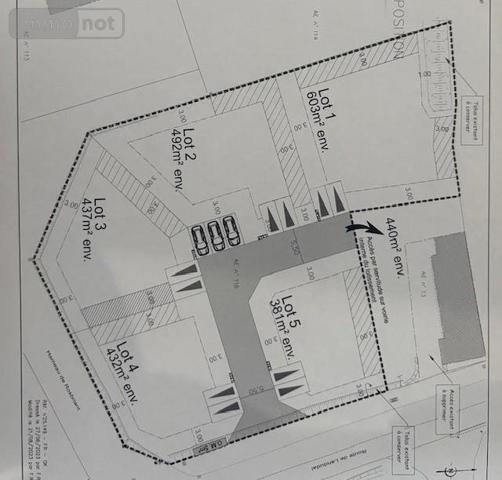 Terrain à Batir à vendre à Briec dans le Finistère (29510), ref : 002/906