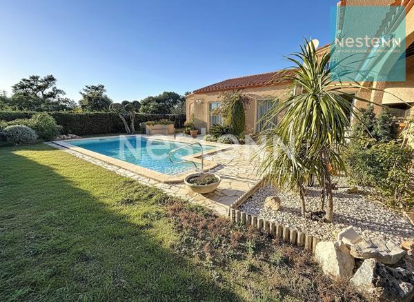 RARE - A ST-ESTEVE VILLA T4 150 M2 AVEC PISCINE SUR TERRAIN 796 M2