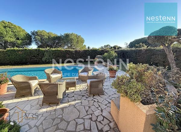 RARE - A ST-ESTEVE VILLA T4 150 M2 AVEC PISCINE SUR TERRAIN 796 M2