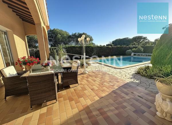 RARE - A ST-ESTEVE VILLA T4 150 M2 AVEC PISCINE SUR TERRAIN 796 M2