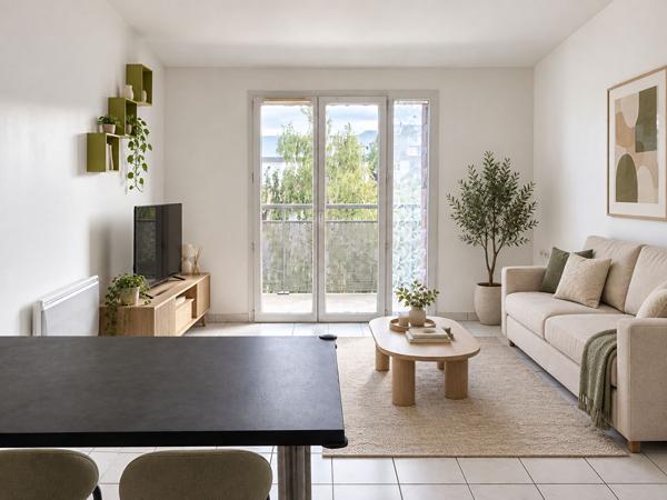 Appartement 3 pièces 62.34 m2