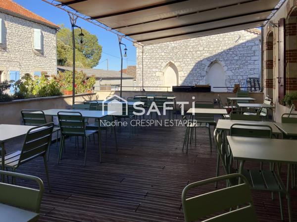 Lauzerte (82)- Immeuble à fort potentiel – Investissement locatif ou touristique