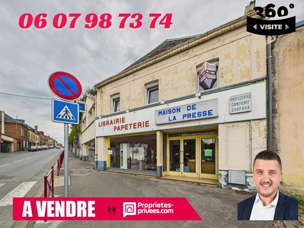 Immeuble Saint Michel Local commercial + appartement loué