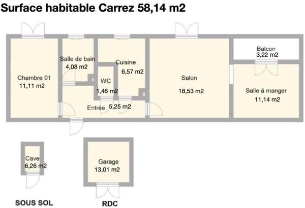 Vente / Appartement T3