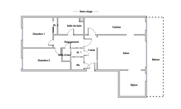 Nation 4 pièces lumineux, traversant et au calme absolu