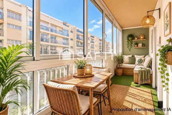 Appartement 2 pièces de 53 m² avec Loggia à Cagnes-sur-Mer