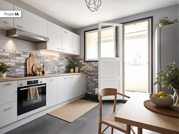 PRIX ATTRACTIF-ZOLA-T 3-2 Chambres-63 m2-Cave-Stationnement, Nantes 44100