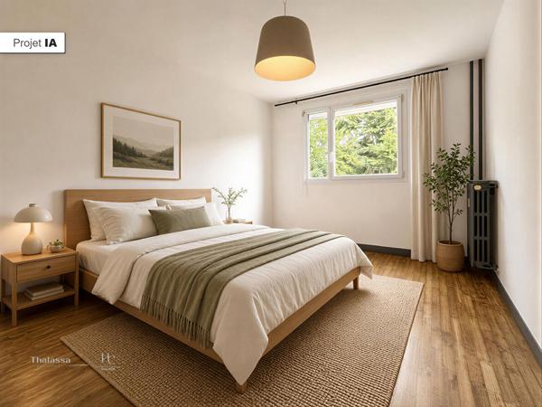 PRIX ATTRACTIF-ZOLA-T 3-2 Chambres-63 m2-Cave-Stationnement, Nantes 44100