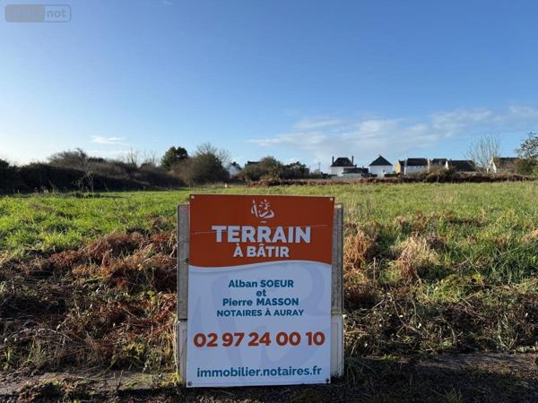 Terrain à Batir à vendre à Étel dans le Morbihan (56410), ref : 56024-751