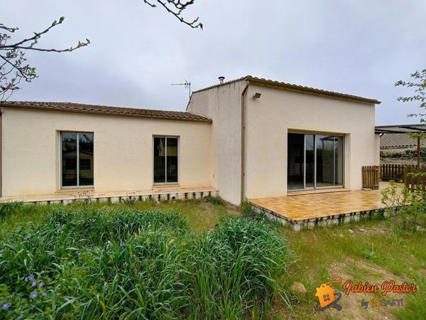 Maison plain-pied 5 pièces 140 m² + garage