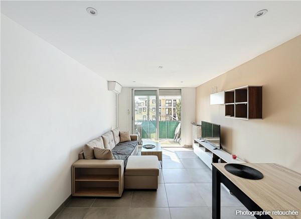 Appartement 3 pièces lumineux avec balcon, parking et cave