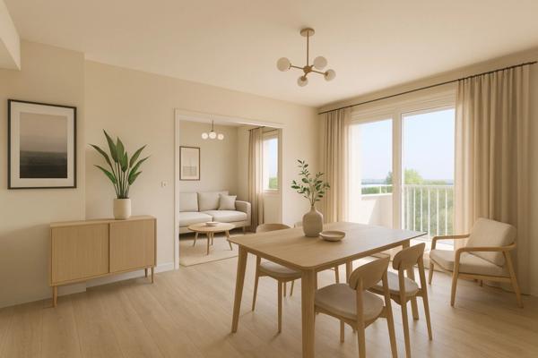 80080 - AMIENS - TYPE F3 - DERNIER ÉTAGE - ASCENSEUR - BALCON - CAVE - QUARTIER MASSENET