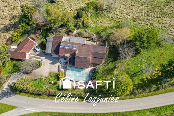 Maison avec vue imprenable, piscine et grand terrain à Monclar – Charme, espace et tranquillité