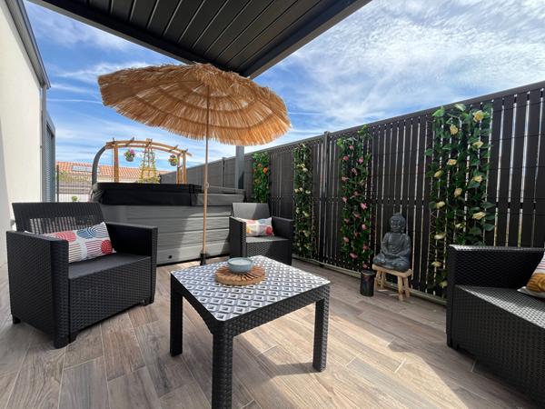 Maison 2 chambres + bureau SAINT HILAIRE DE RIEZ