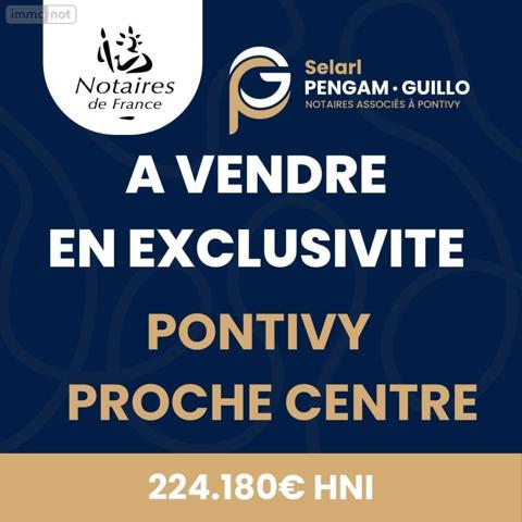 Maison à vendre à Pontivy dans le Morbihan (56300), ref : 56062-2272