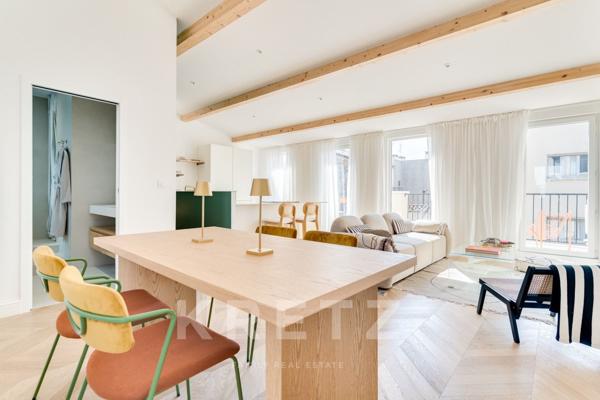 Marseille 1er - duplex rénové avec terrasse