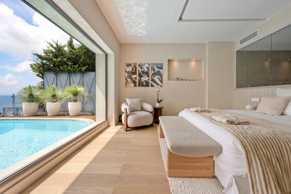 Villa Contemporaine Face à Cap Ferrat
