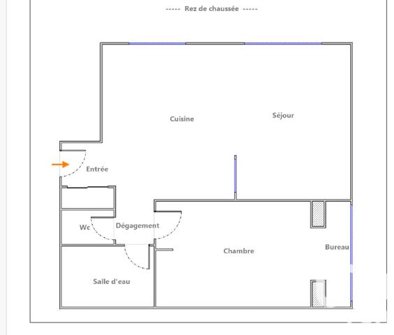 Apartment for sale 3 rooms 62 m² Montreuil