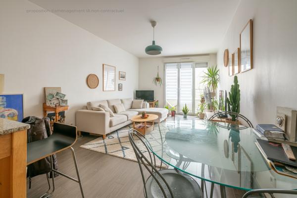 Chilly-Mazarin (91380) Appartement 3 pièces vendu loué à Chilly-Mazarin