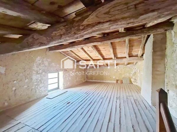 Maison en pierre avec dépendance et jardin