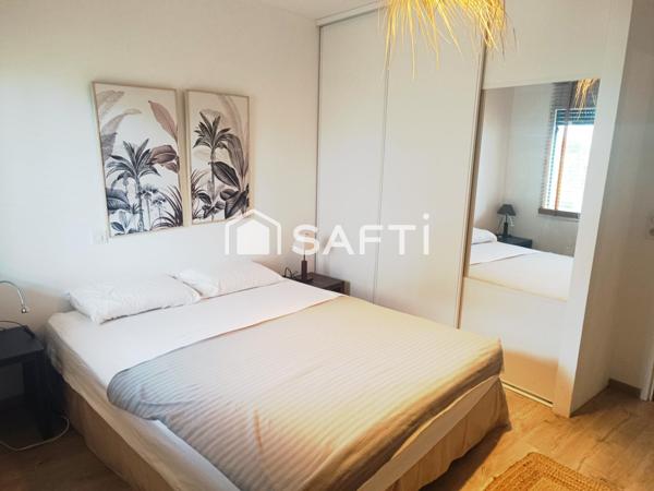 Appartement T2 de 40m2 en RDC avec place de parking