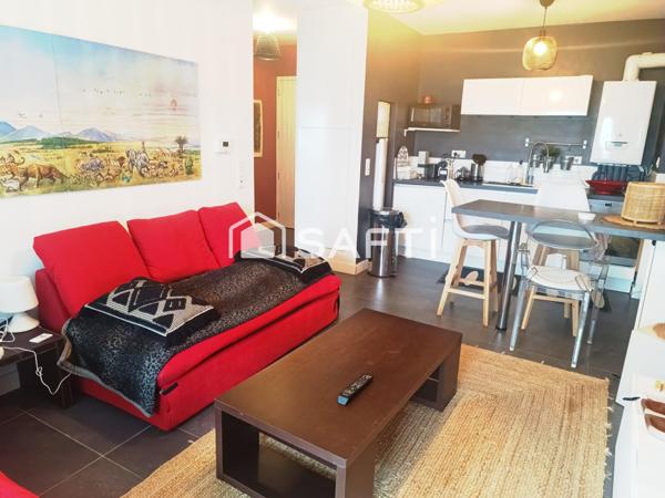 Appartement T2 de 40m2 en RDC avec place de parking