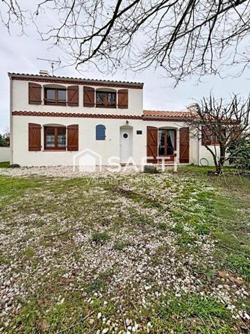 Maison atypique vendéenne familiale et conviviale de 135m² a deux pas de la mer