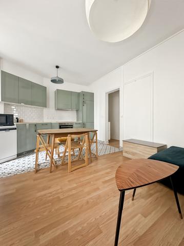 A LOUER 2 PIECES MEUBLE - PARIS 18EME Rue Gustave Rouanet