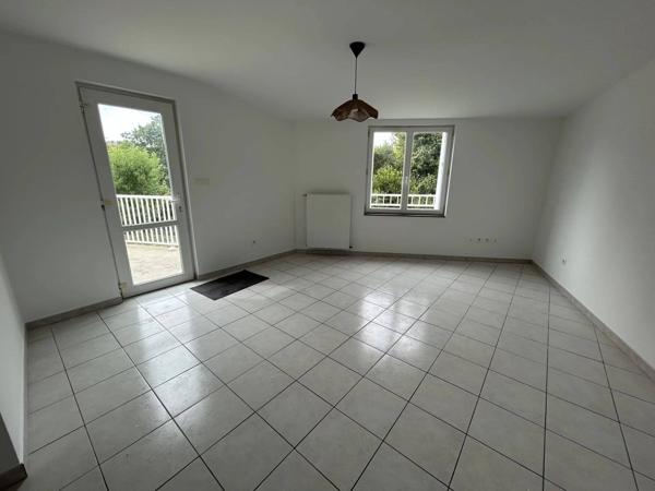 Maison de ville vue château