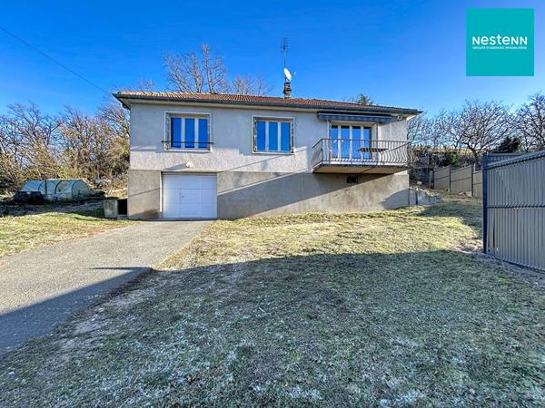 Maison Saint Just Saint Rambert - 4 pièces - 84 m² hab - Sous sol complet !