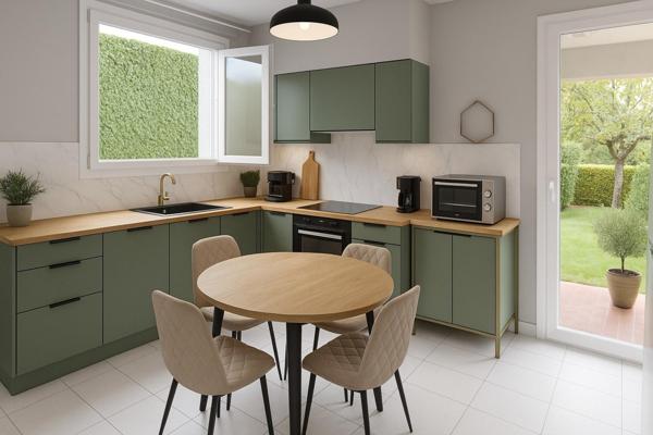 Maison familiale non mitoyenne sur belle parcelle