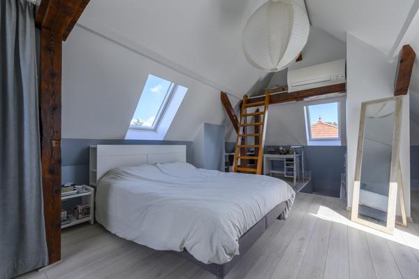 Magnifique appart dupl rénové, garage,jardin au calme SANS TRAVAUX