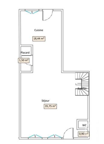 Maison à vendre  6 pièces - 145 m2 MONTREUIL SUR MER - 62
