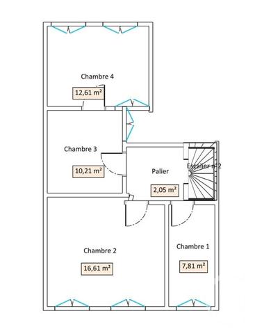 Maison à vendre  6 pièces - 145 m2 MONTREUIL SUR MER - 62