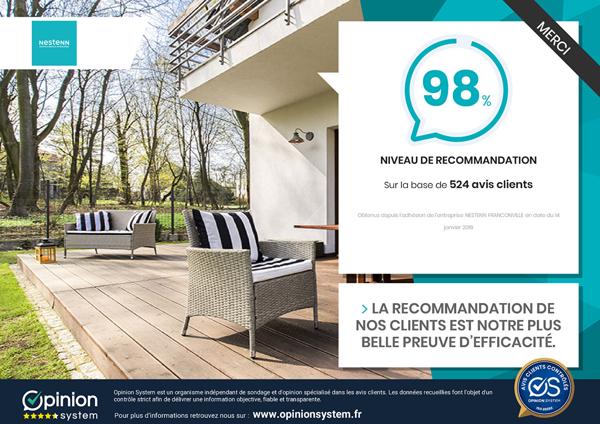 Appartement Franconville 1 pièce 35 m² - Résidence ravalée récemment - Cave et parking en sous-sol