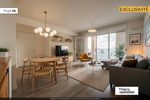 Appartement 2 pièces - 44000 Nantes -  Saint-Jacques