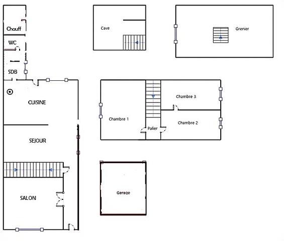 Maison 5 pièces - 94 m²