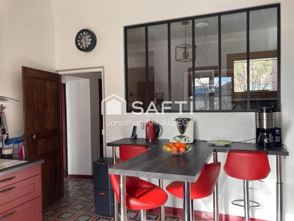 Maison de maître rénovée avec revenus locatifs et chambres d’hôtes