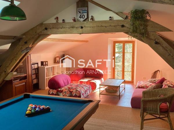 Maison de maître rénovée avec revenus locatifs et chambres d’hôtes