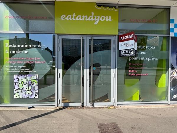 Roubaix (59100) À LOUER – LOCAL COMMERCIAL 100 m² – EMPLACEMENT N°1 – ROUBAIX (Bd du Général Leclerc)