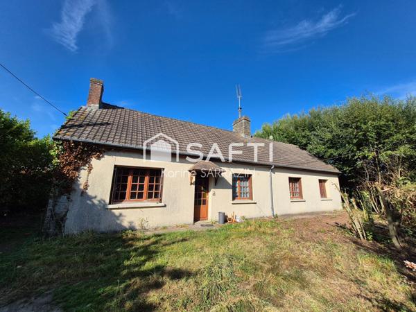 maison de plain pied à restaurer, en campagne, avec 11 000m² terrain