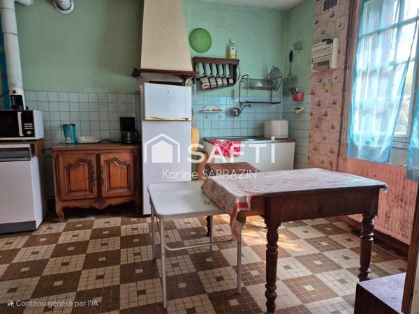 maison de plain pied à restaurer, en campagne, avec 11 000m² terrain