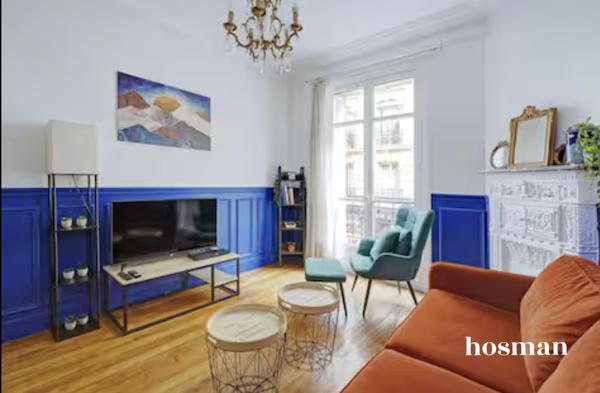 Appartement 2 pièces - 42m² - Double exposition- charme de l'ancien - Rue Lecourbe, Paris