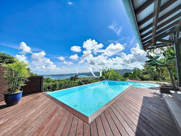 Villa de standing - vue mer et piscine - Mont Vert, Le Robert