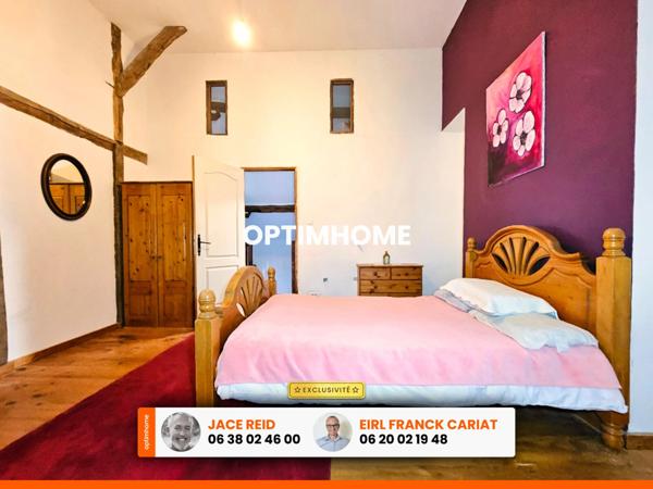 MAISON DE 203 M² AVEC UNE DEPENDANCE, L’ENSEMBLE SUR 4021 M² DE TERRAIN CLOS