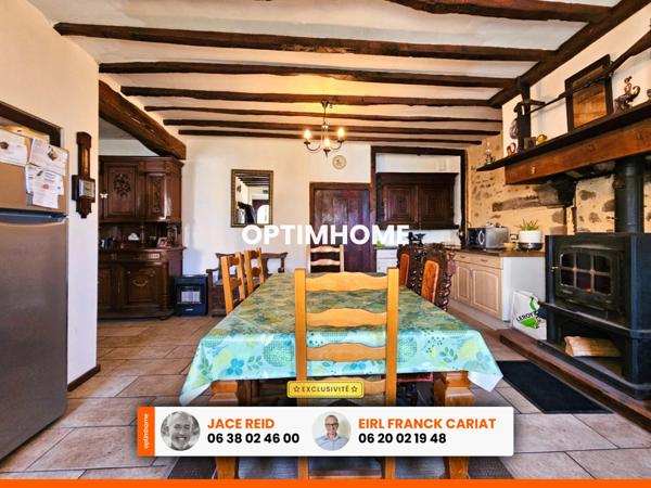 MAISON DE 203 M² AVEC UNE DEPENDANCE, L’ENSEMBLE SUR 4021 M² DE TERRAIN CLOS