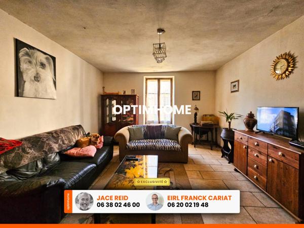 MAISON DE 203 M² AVEC UNE DEPENDANCE, L’ENSEMBLE SUR 4021 M² DE TERRAIN CLOS