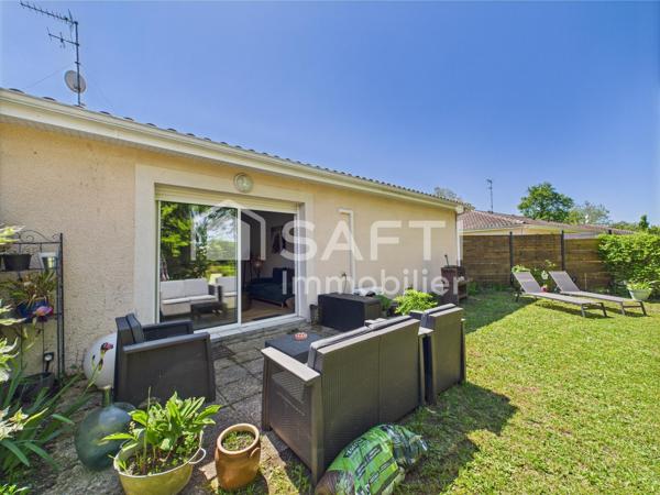 Maison de 54 m2, 1 chambre - terrain de 266 m2