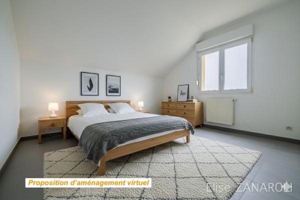 Appartement F3 avec balcon et garage à Maison-Rouge