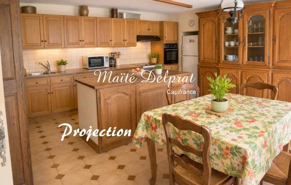 Maison de village avec jardin, volumes exceptionnels et potentiel locatif MALAUCENE (84)